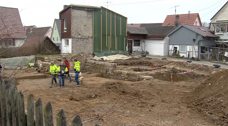 Rettungsgrabung in Kusterdingen-Jettenburg (Quelle: Archäologie.com)